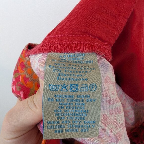 Boden Women's Floral Bistro Crop Ankle Pants, Sz 4 Petite - Picture 4 of 7